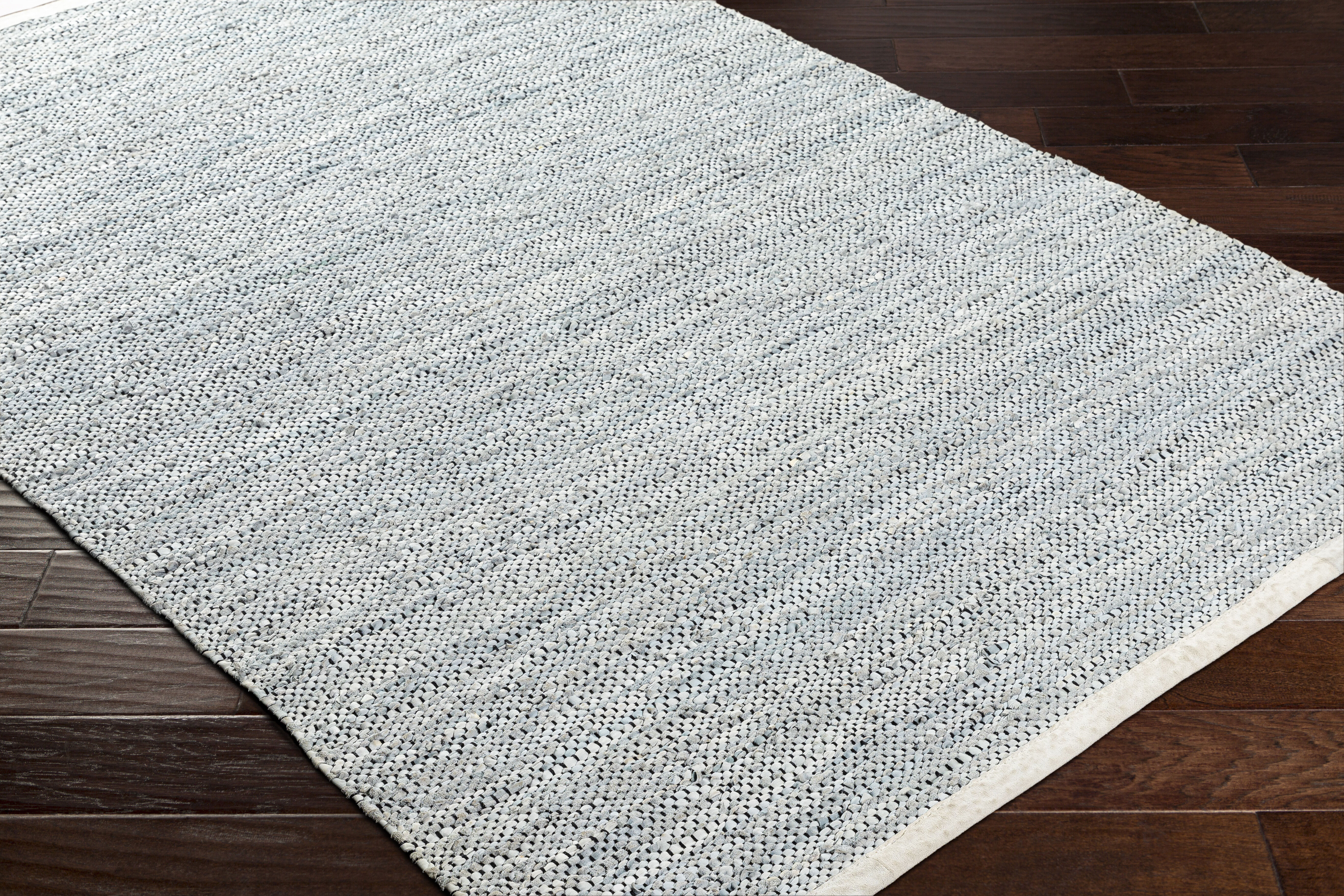 Porter 108 X 72 inch Pale Blue Rug, Rectangle