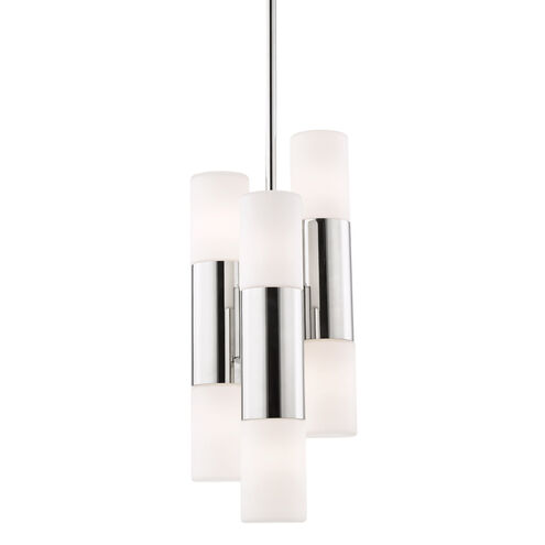 Lola LED 8 inch Polished Nickel Pendant Ceiling Light