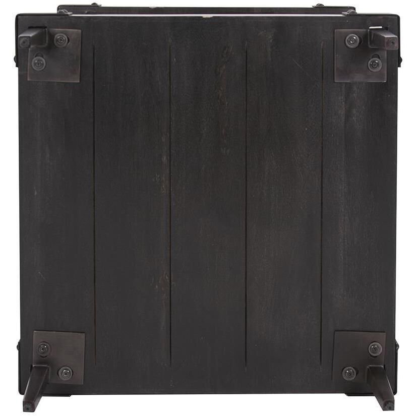 Avenue 24 X 22 inch Dark Bronze Side Table