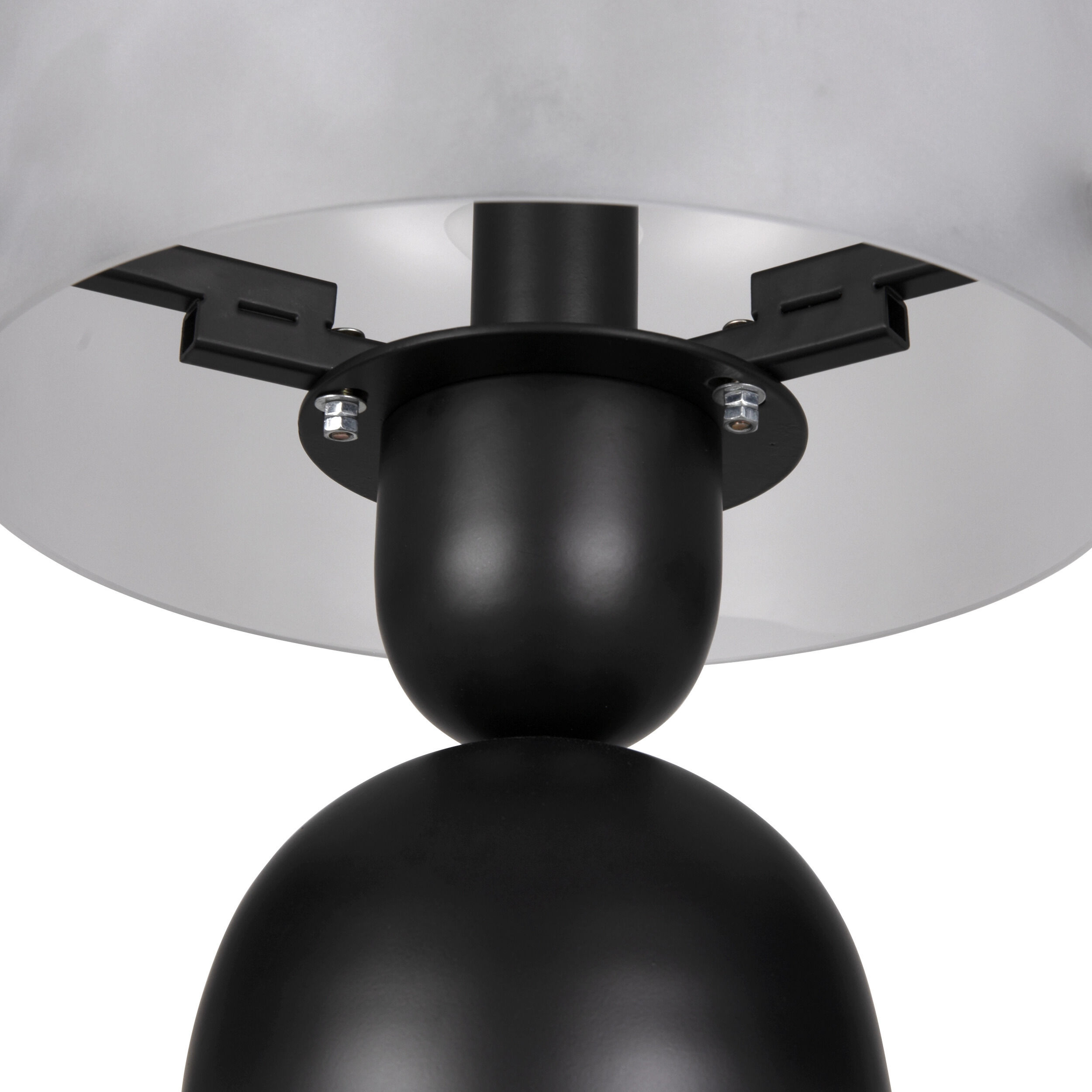 Emma 25 inch 60.00 watt Matte Black Table Lamp Portable Light