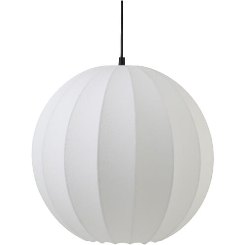 Ilume 1 Light 16 inch White Pendant Lamp Ceiling Light