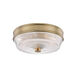 Lacey 2 Light 10.25 inch Flush Mount