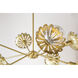 Alyssa 8 Light 42 inch Aged Brass Chandelier Ceiling Light