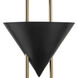 Versus 5 Light 10 inch Urban Bronze Pendant Ceiling Light