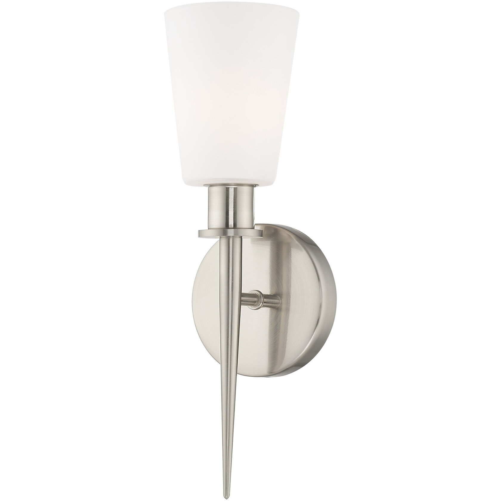 Witten 1 Light 4 inch Brushed Nickel ADA ADA Wall Sconce Wall Light