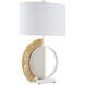 Seychelles 29.5 inch Sandstone/White/Raffia Table Lamp Portable Light