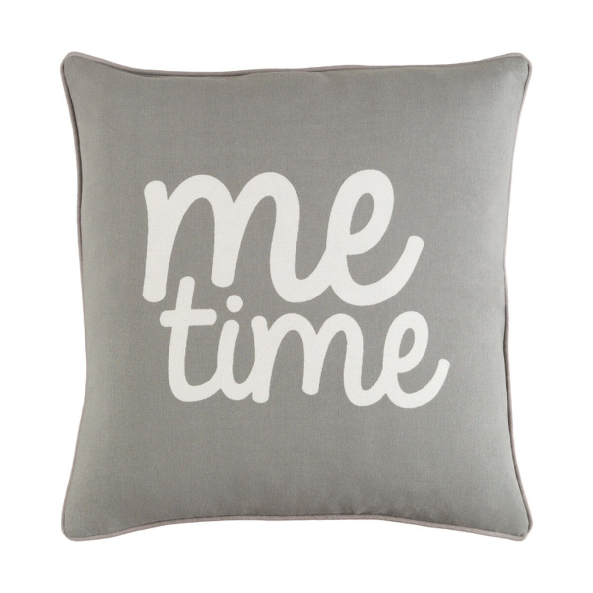 Glyph 18 X 18 inch Light Gray Pillow Kit, Square