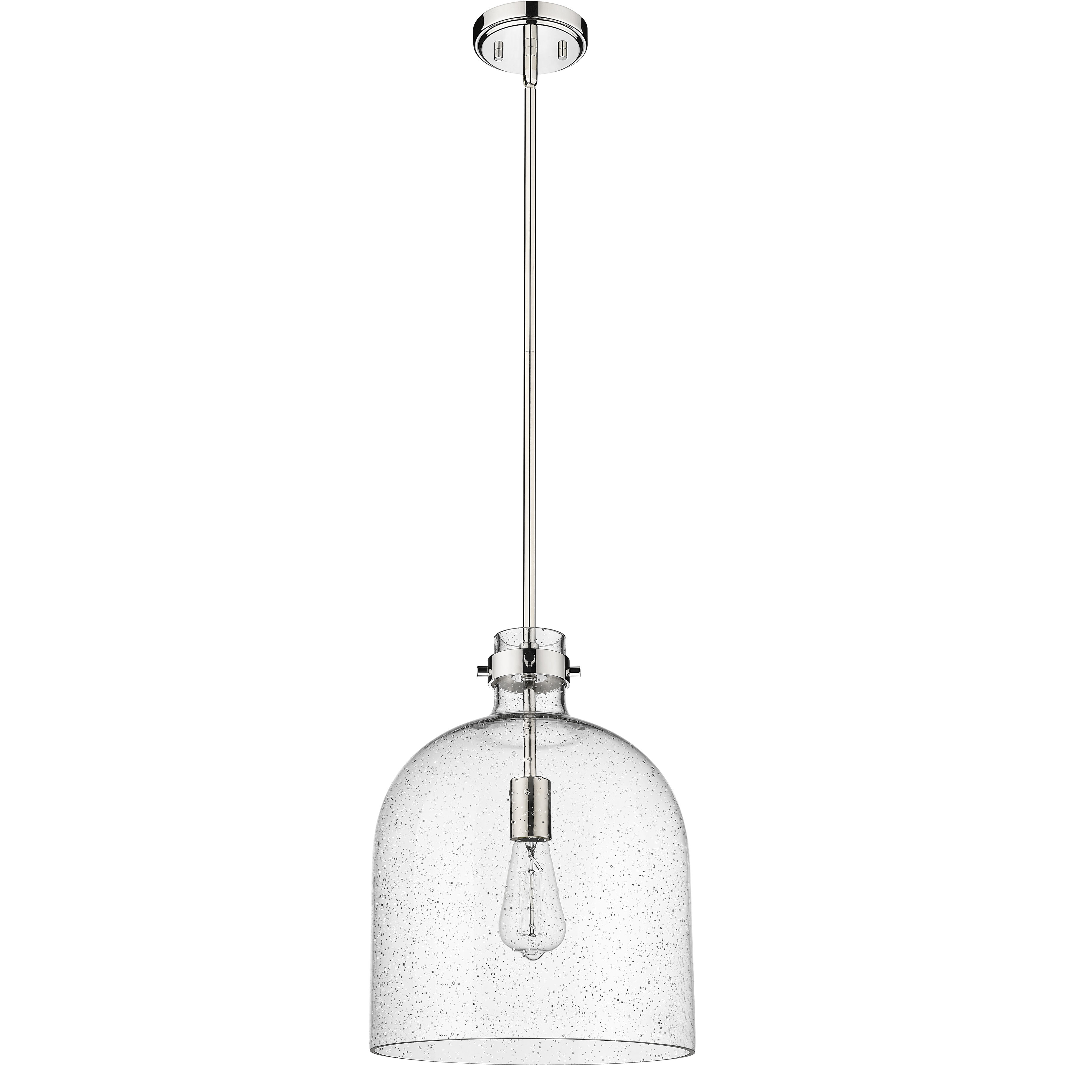 Pearson 1 Light 12 inch Polished Nickel Pendant Ceiling Light