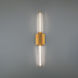 Ribeye LED 3.75 inch Aged Brass ADA Indoor Wall Lighting