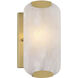 Glowstone Wall Sconce Wall Light in Legacy Brass