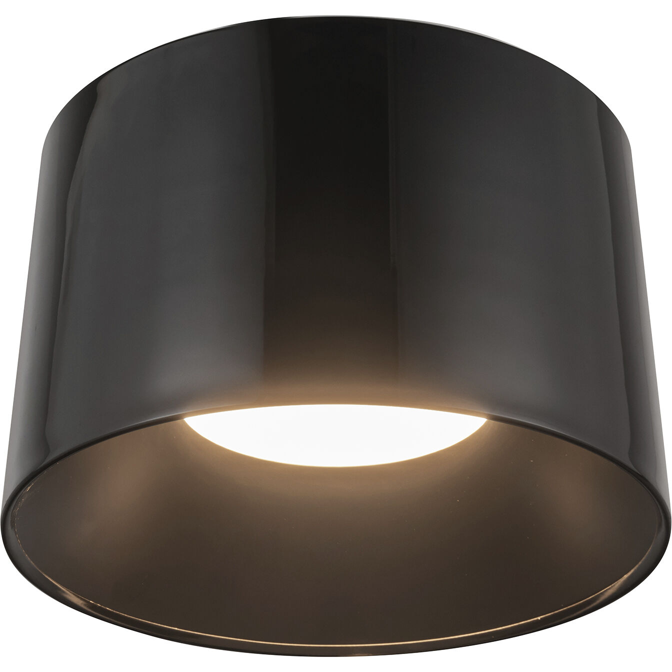 Etta LED 19.75 inch Jet Black Flush Mount Ceiling Light