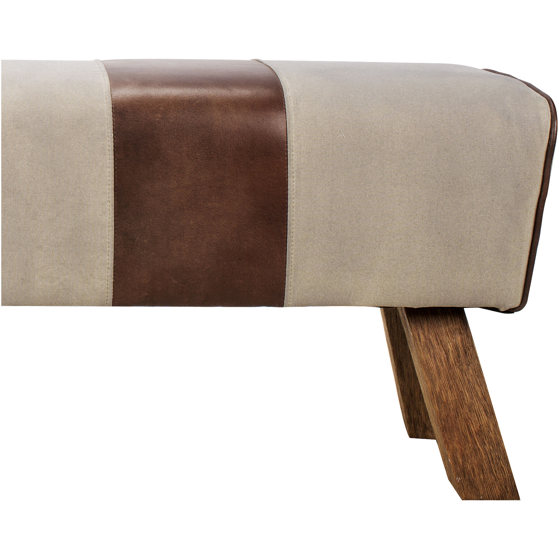 Pommel Brown Bench