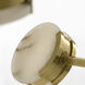 Kelly Wearstler Melange LED 54 inch Antique-Burnished Brass Multi-Positional Chandelier Ceiling Light
