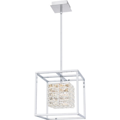 Dazzle LED 11.75 inch Polished Chrome Pendant Ceiling Light