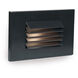 Tyler 12 2 watt Black Step and Wall Lighting in Amber, WAC Landscape