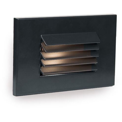 Tyler 12 2 watt Black Step and Wall Lighting in Amber, WAC Landscape