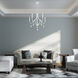 Glendale 5 Light 25 inch White Chandelier Ceiling Light