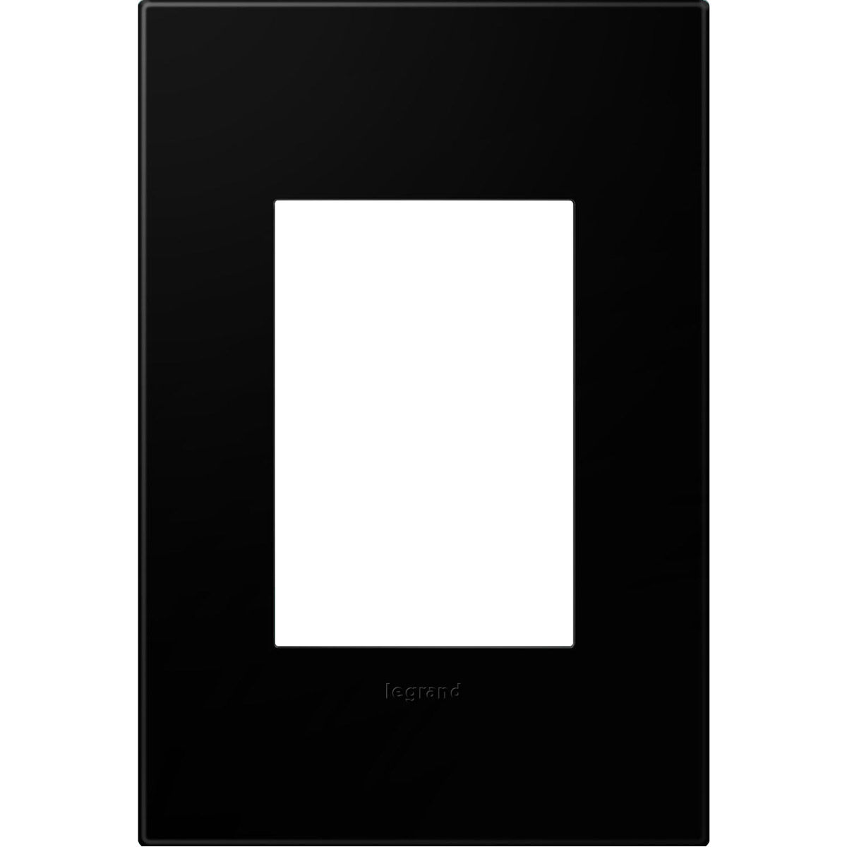 Adorne Black Ink Wall Plate, 1-Gang