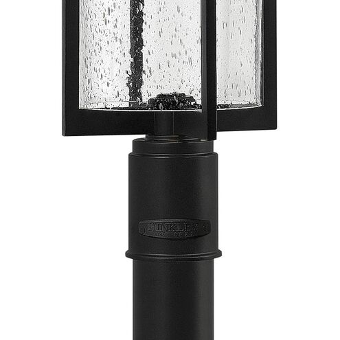 Shelter LED 28 inch Black Outdoor Post Mount Lantern, Low Voltage