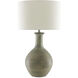 Loro 30.5 inch 150 watt Moss Green Table Lamp Portable Light