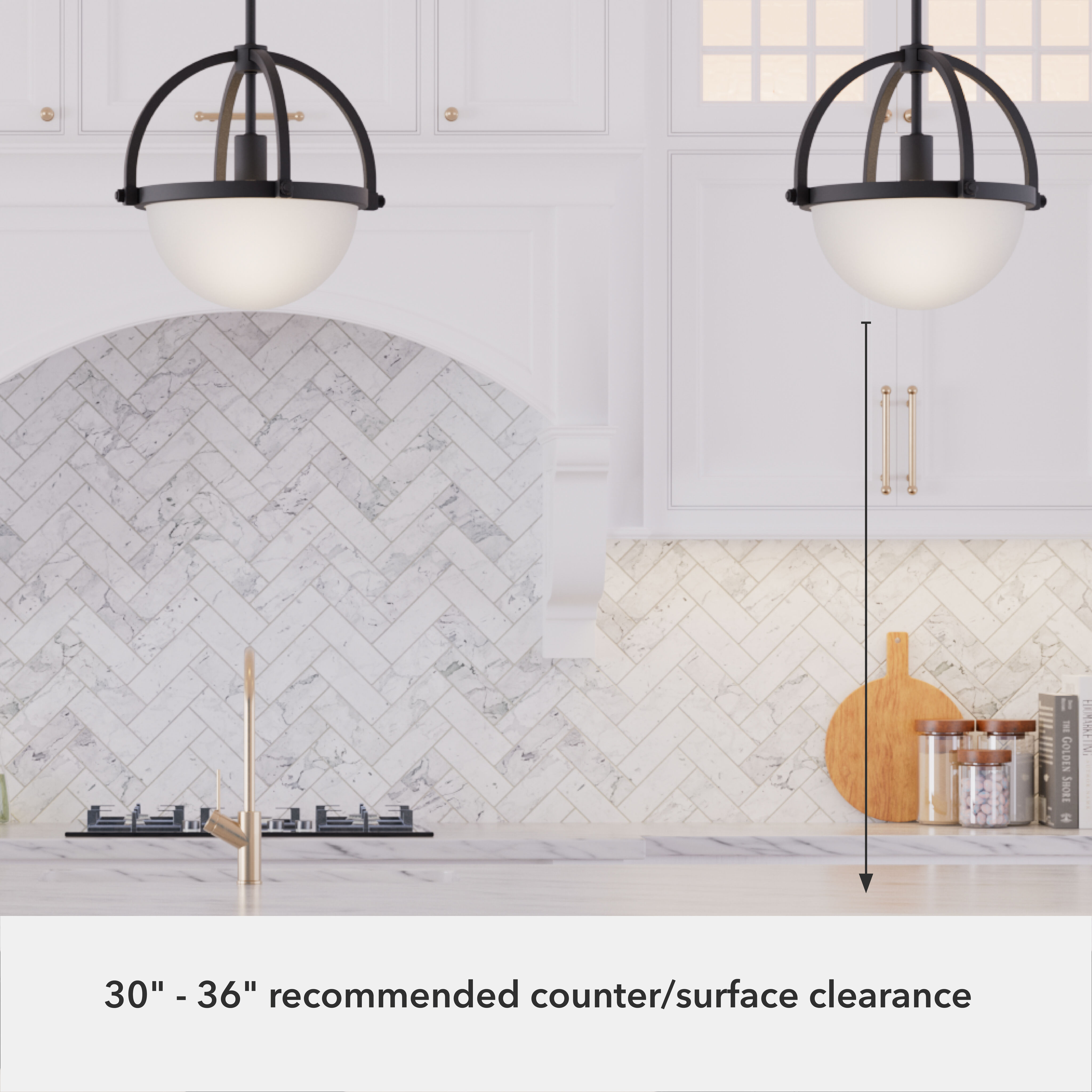 Wedgefield 1 Light 12.75 inch Matte Black Pendant Ceiling Light