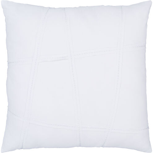 Haru 26 X 26 inch White Euro Sham