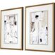 Abstract Collection White Framed Art