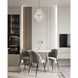 Canada 8 Light 20 inch Chrome Chandelier Ceiling Light