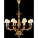 Mariner Luxury LED 38.19 inch French Gold Chandelier Ceiling Light