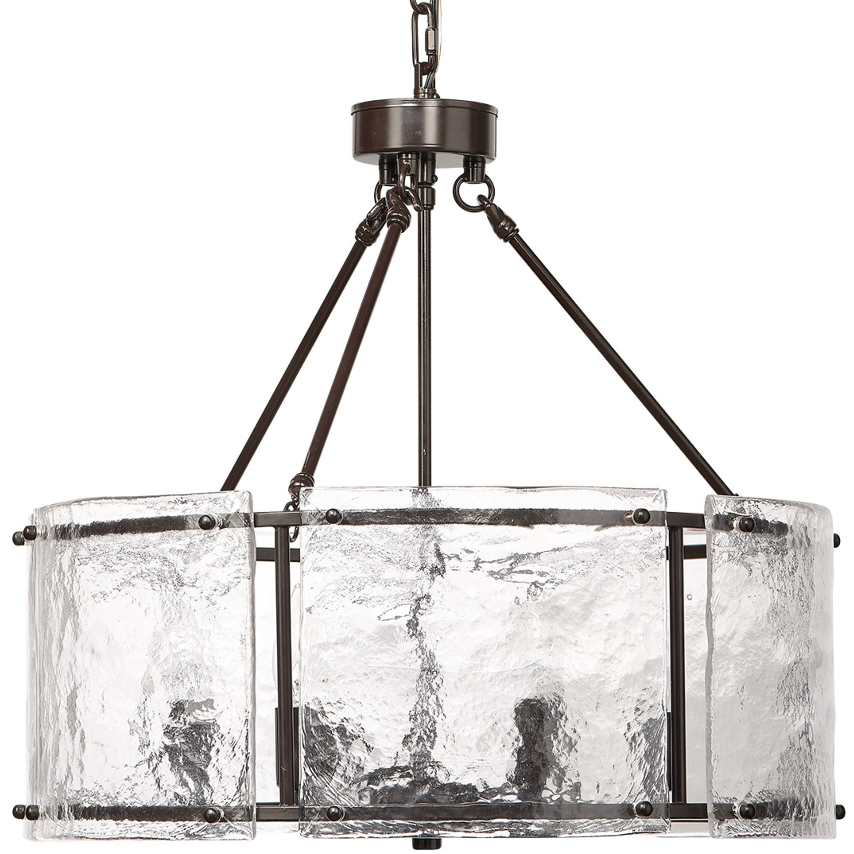 Jamie Young Co 5GLEN LGOB Glenn 6 Light 21.75 inch Bronze and Oil