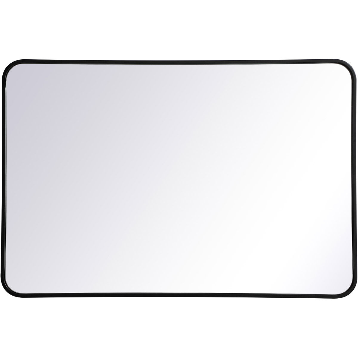 Evermore 40 X 27 inch Black Mirror