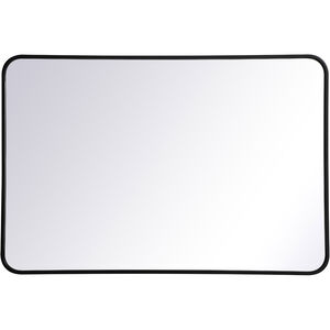 Evermore 40 X 27 inch Black Mirror