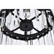 Serena 8 Light 16 inch Black Pendant Ceiling Light