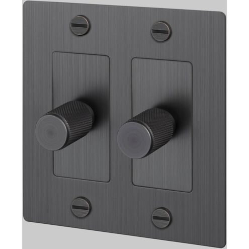 2G 100-120 Smoked Bronze Dimmer Switch, LED