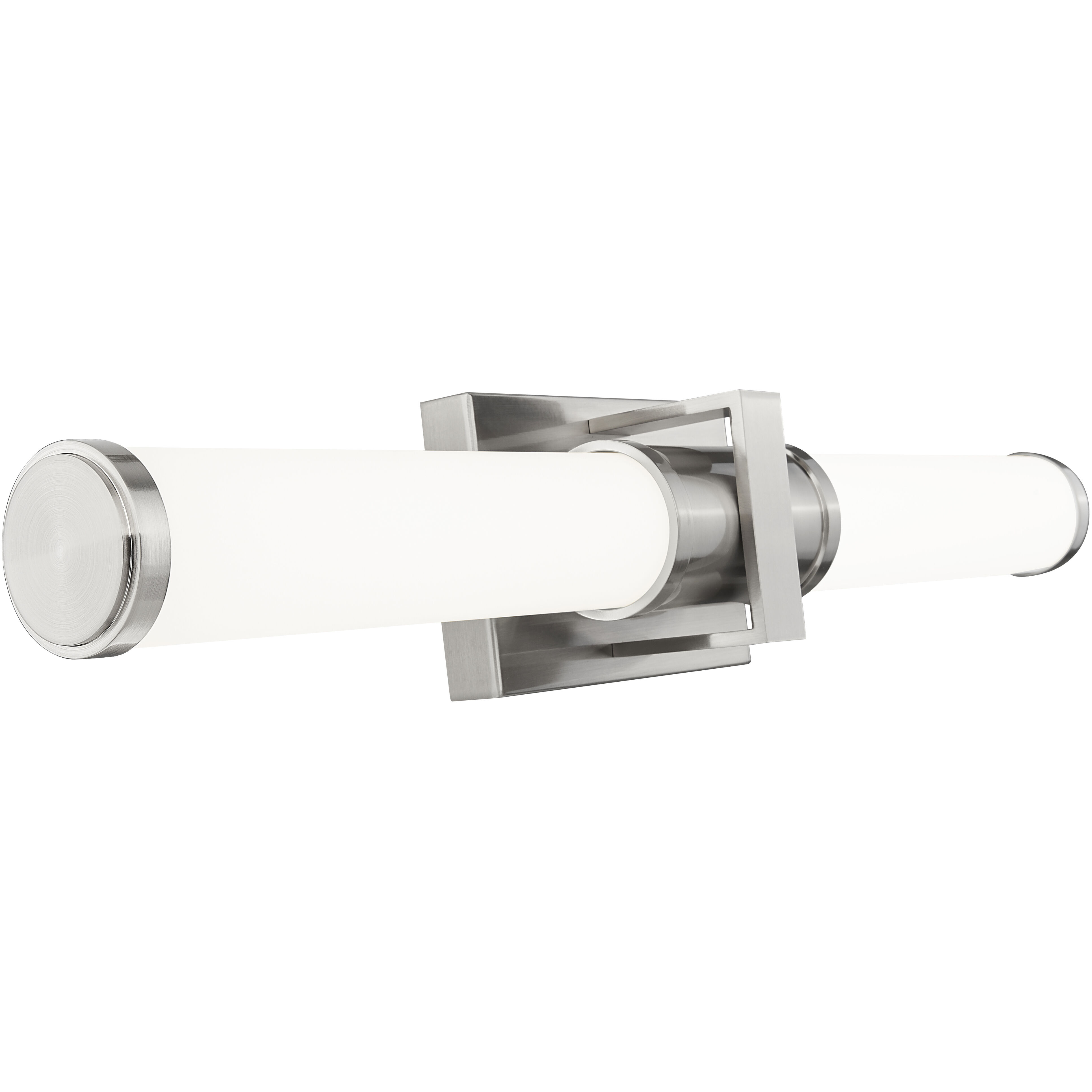 Idris LED 25.5 inch Brushed Nickel Bath Vanity Wall Light