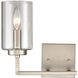 West End 2 Light 14.5 inch Brushed Nickel Vanity Light Wall Light
