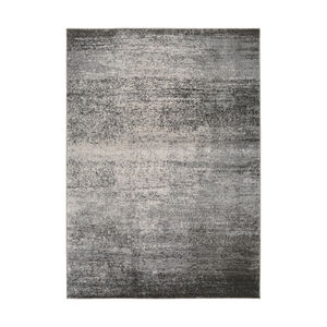 Haverford 87 X 63 inch Light Gray/Medium Gray/Dark Brown/White Rugs, Polypropylene and Polyester