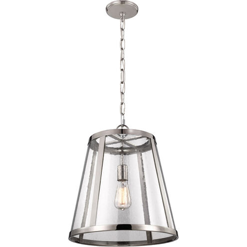 Harrow 1 Light 16 inch Polished Nickel Pendant Ceiling Light