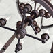Desire 12 Light 17 inch Oil Rubbed Bronze Drum Shade Chandelier Ceiling Light