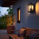 Neil 1 Light 12 inch Black Outdoor Wall Sconce