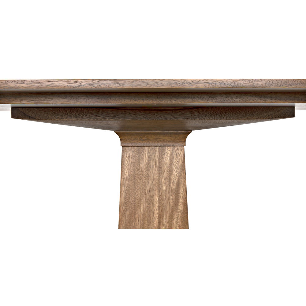 Travis 84 X 44 inch Dark Walnut Dining Table