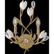 Yvette 2 Light 14 inch Burnished Gold Sconce Wall Light