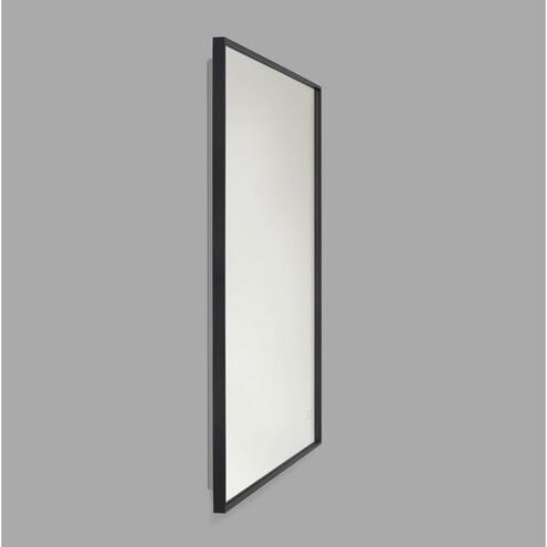 Cadre 30 X 30 inch Midnight Black Backlit Wall Mirror
