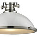 Chadwick 1 Light 17 inch Polished Nickel Pendant Ceiling Light