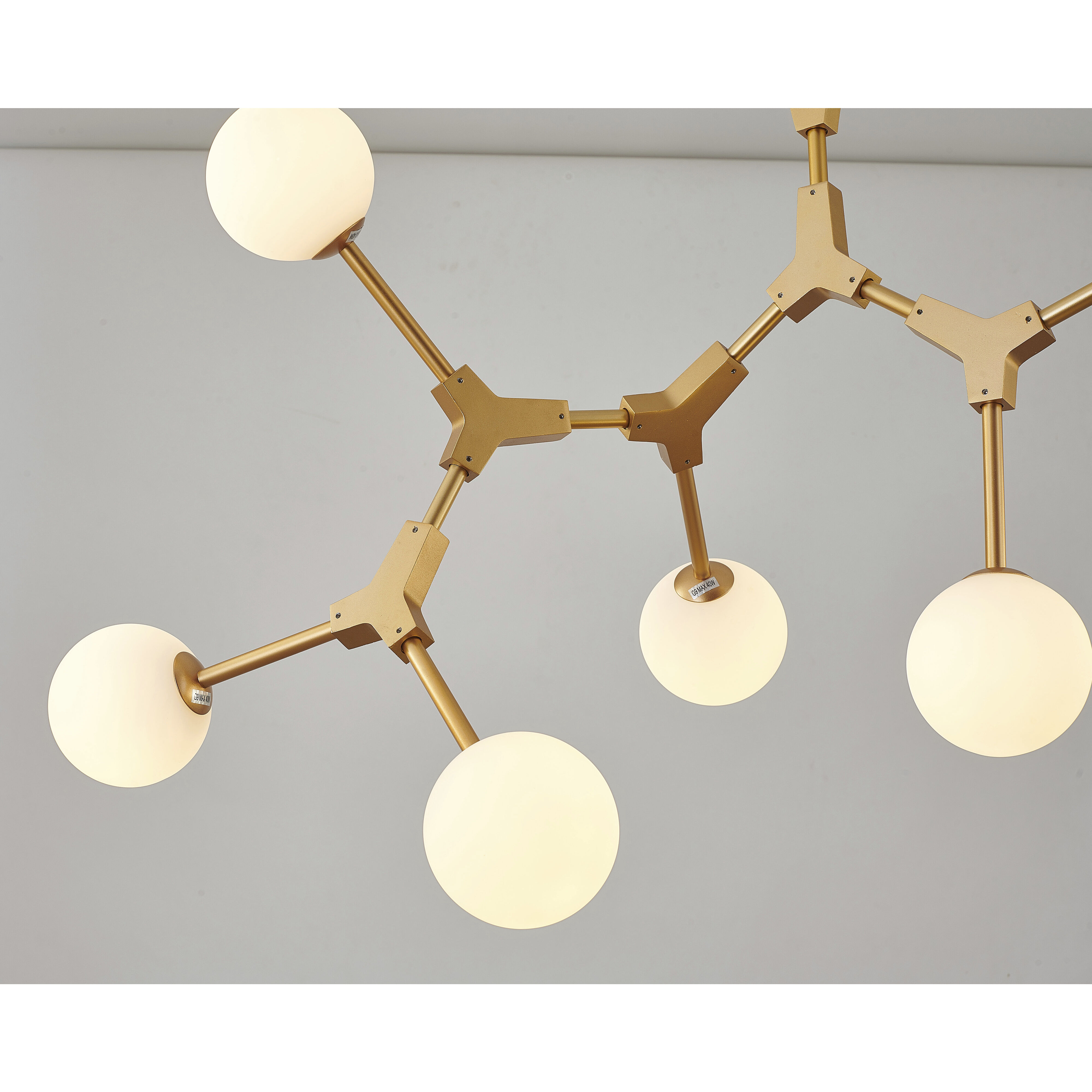 Canada 8 Light 20 inch Gold Chandelier Ceiling Light