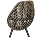 Gogo Brown Chair, With Cushion