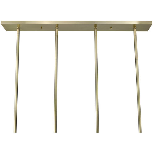 Basetti 4 Light 5 inch Gold Pendant Ceiling Light