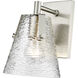 Analia 1 Light 6.5 inch Brushed Nickel Wall Sconce Wall Light