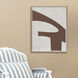 Abstract Leather Brown Wall Art