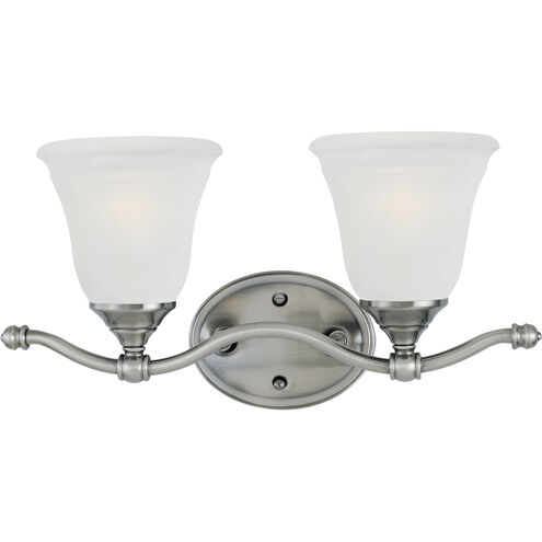 Harmony 2 Light 16 inch Satin Pewter Vanity Light Wall Light